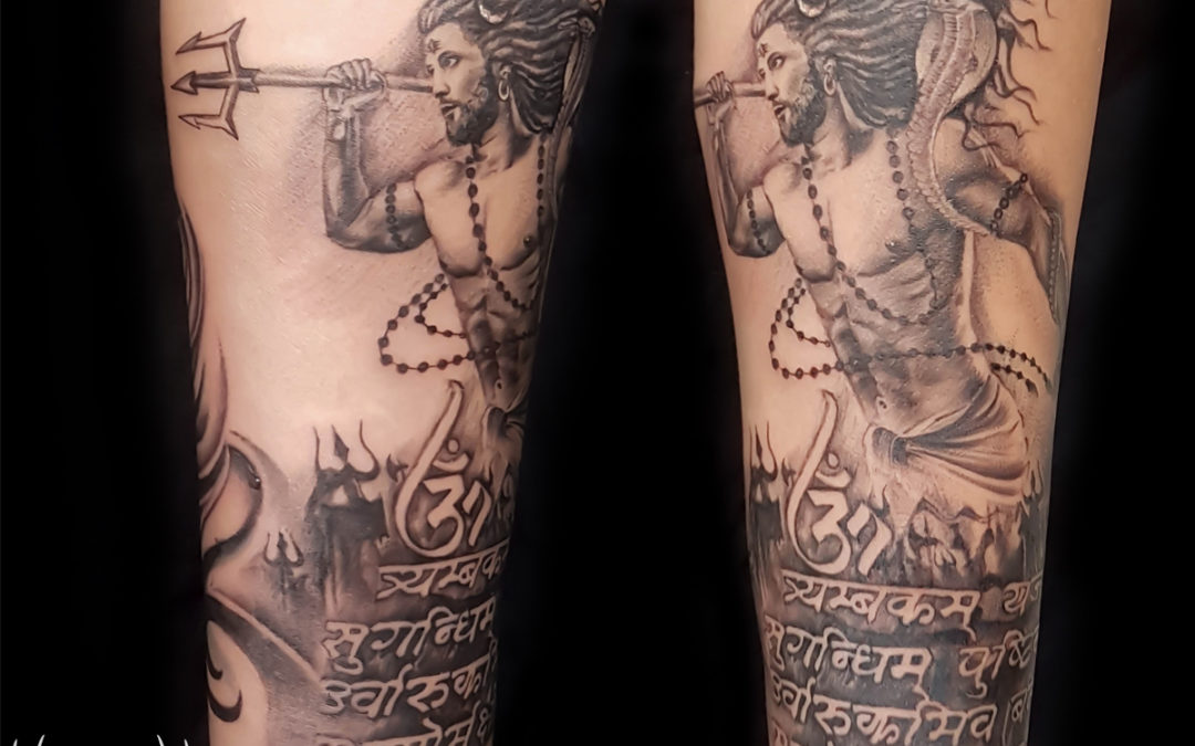 Custom Shiva Tattoo, God Tattoos for Men